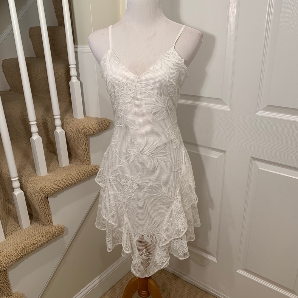 NWT, dress. Delicate lace. Fully lined